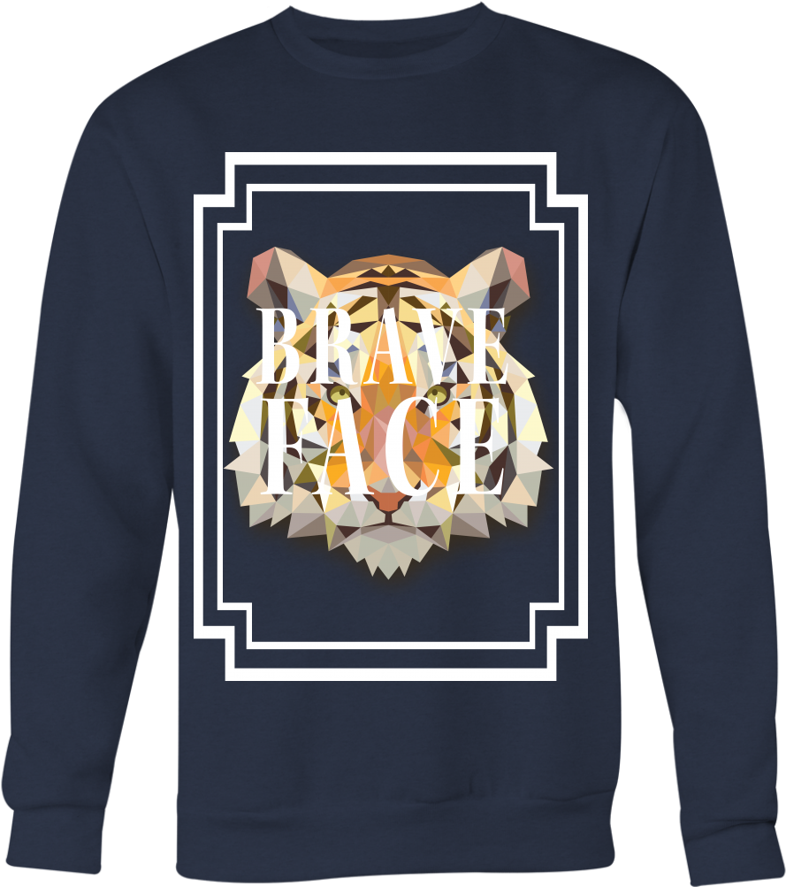 Brave Face Sweater - Caseink - Coque Housse Etui Sony Xperia Xa1 Ultra 6 (1024x1024), Png Download