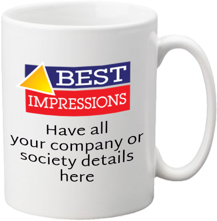 Company Or Society Mugs - Best Impressions Corporate Logo Golf Balls (567x600), Png Download