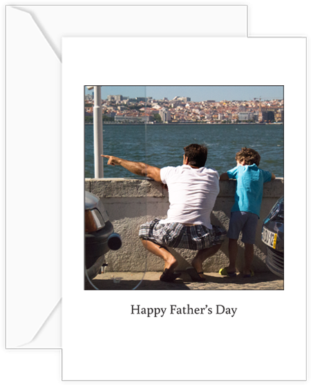 Happy Father's Day To The Man Who's Always Pointed - Picture Frame (590x590), Png Download