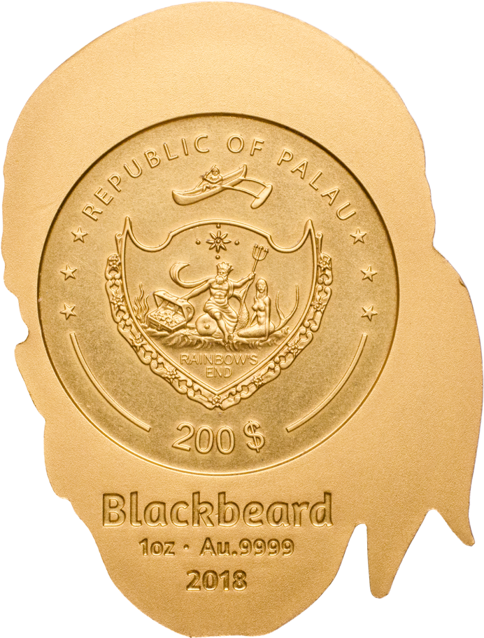 Pirate - Pirate 200 Dollars Palau (910x910), Png Download