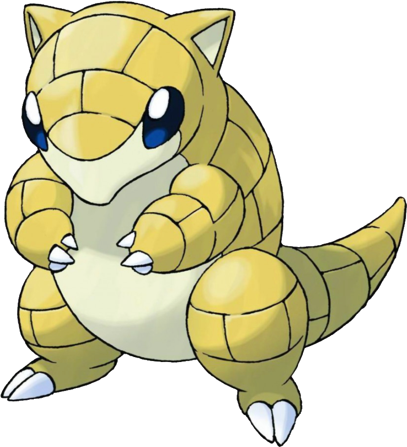 Pokemon Png Images - Sandshrew Pokemon (969x969), Png Download
