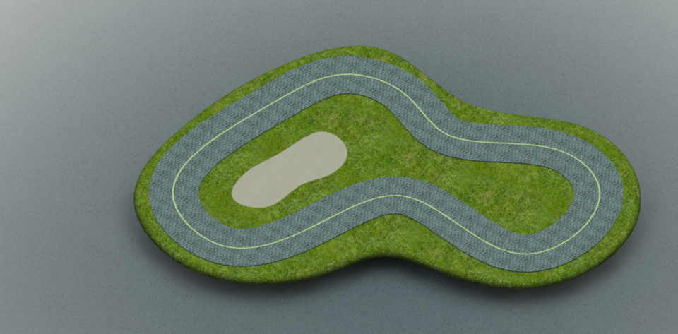 Load In 3d Viewer Uploaded By Anonymous - Artificial Turf (960x473), Png Download