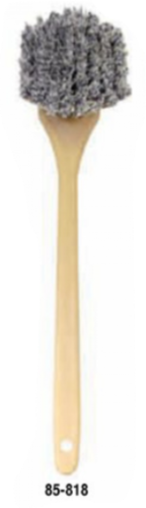 Flexible Density Professional Body Brush-long Handle - Brush (300x1040), Png Download