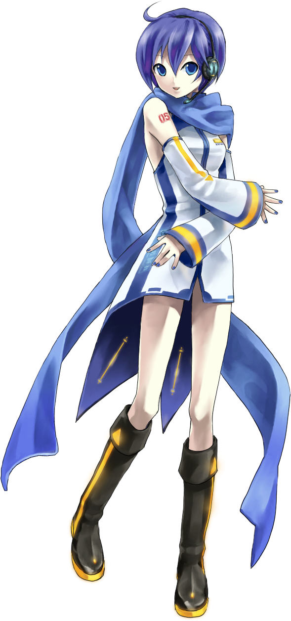 Http - //i51 - Tinypic - Com/iego44 - Vocaloid Kaiko (627x1300), Png Download