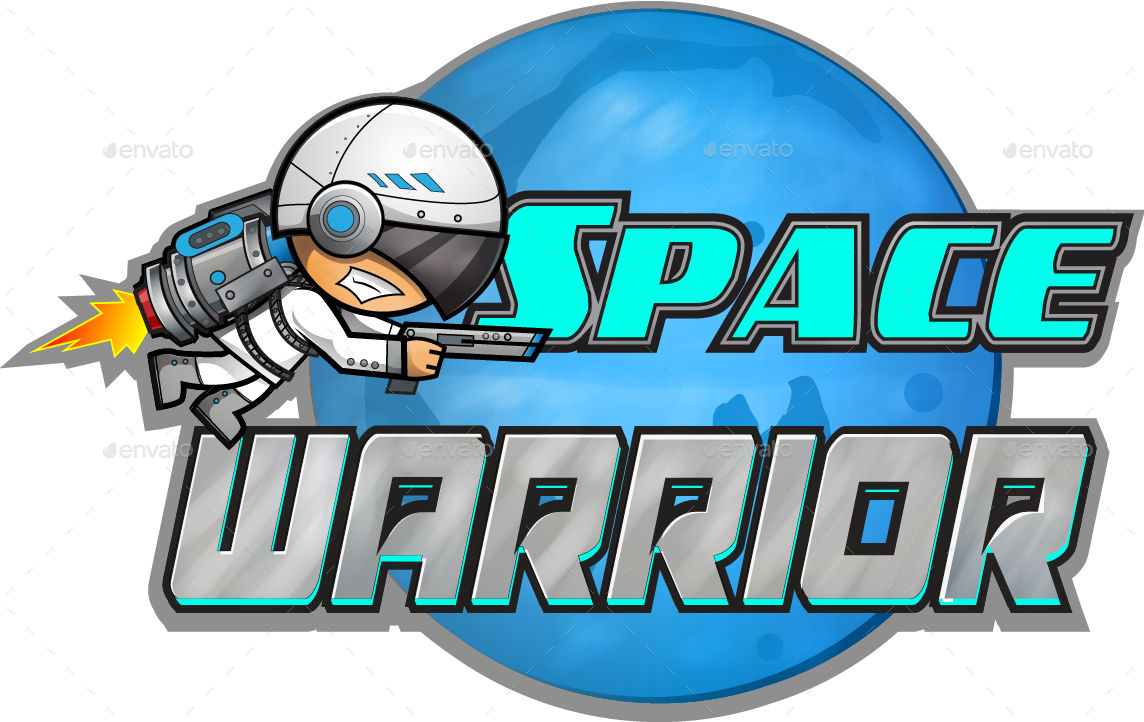 Background Game Logo - Space Warriors (1144x722), Png Download