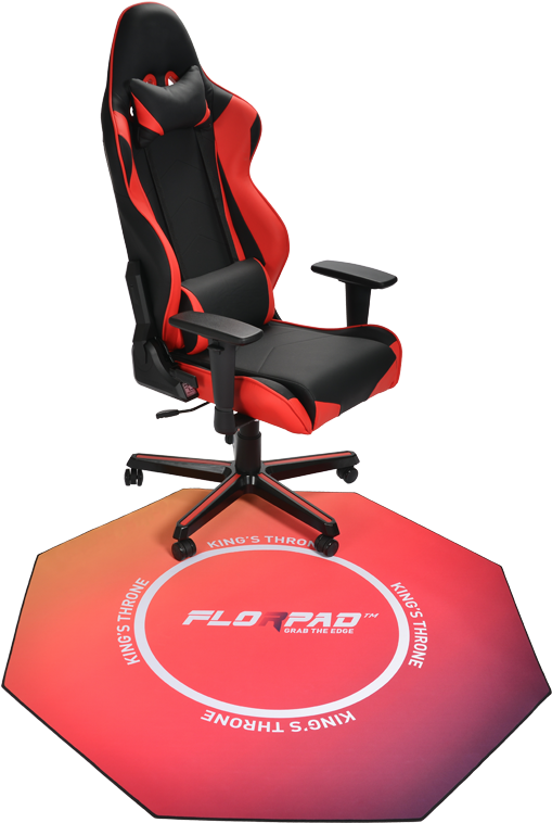Florpad™ King's Throne - Office Chair (716x801), Png Download