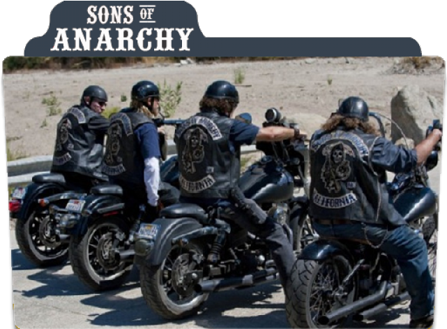 Folder Icons Breaking Bad - Sons Of Anarchy Riding (640x480), Png Download