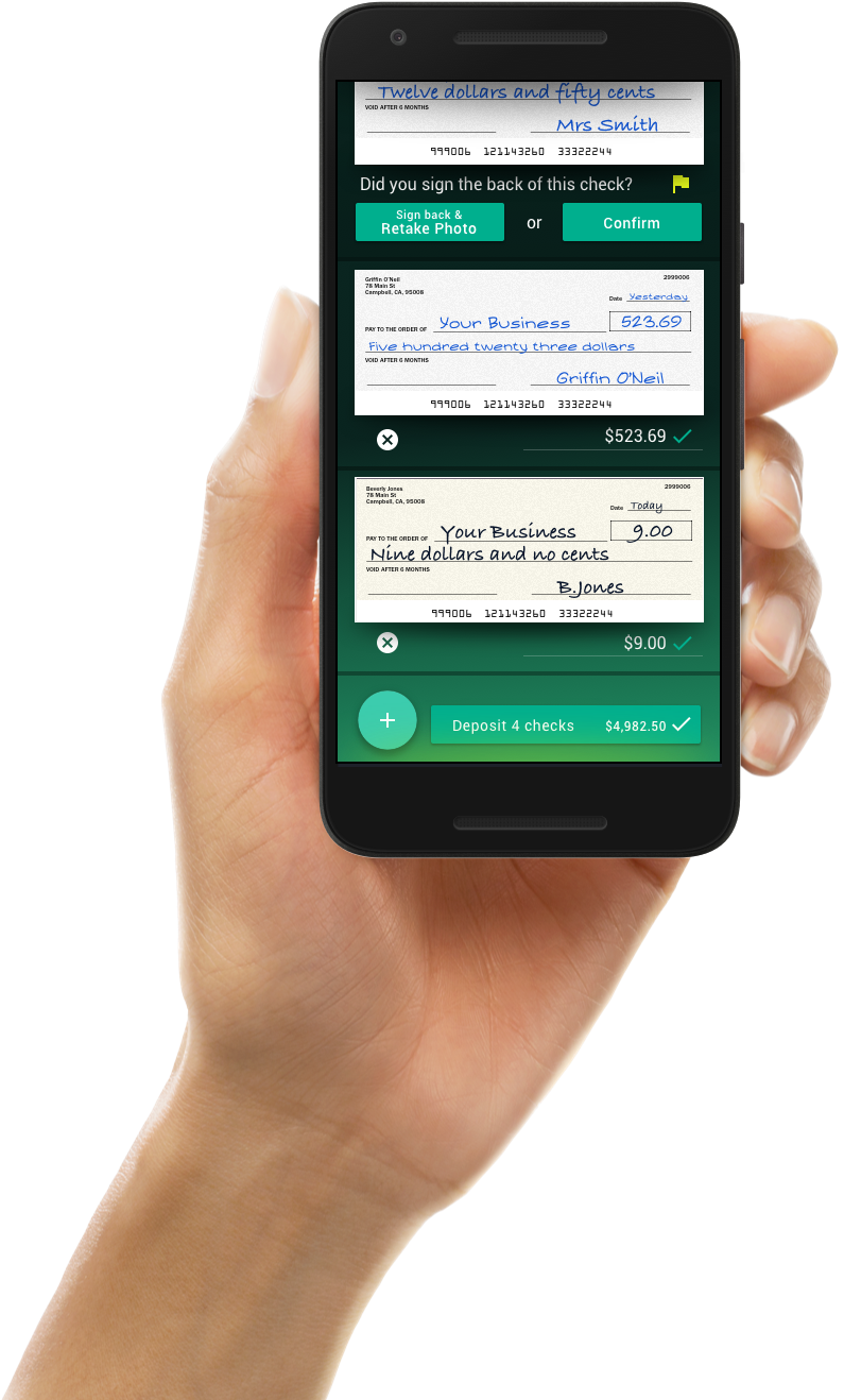 Business Mobile With Multi-check Deposits - Orzly Fusion Case Paars Oneplus 5 (1000x1407), Png Download