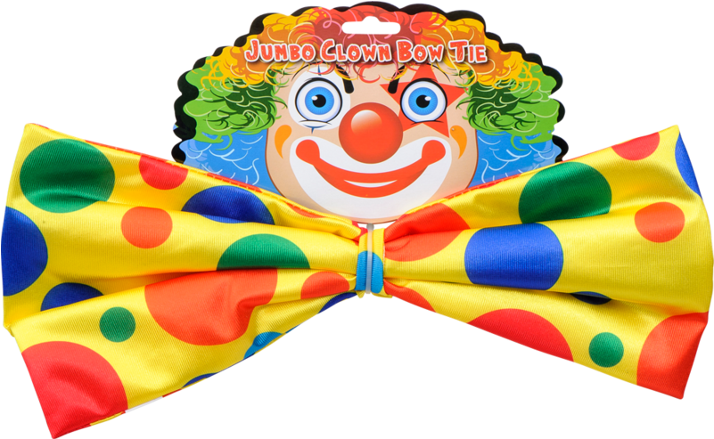 Drawing Ties Clown - Carnival Kæmpe Klovnebutterfly (800x584), Png Download