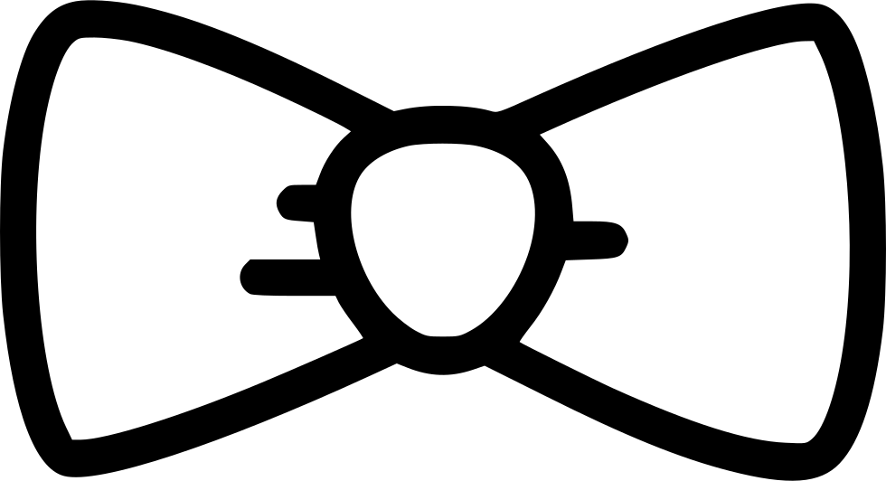 Bow Tie Comments - Free Bow Tie Svg (980x532), Png Download