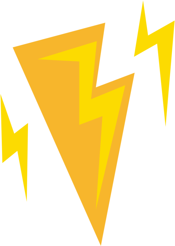 Thunder Cartoon Png (894x894), Png Download