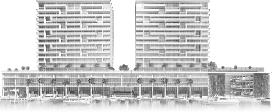 400 Sunny Isles - Sunny Isles Beach (1077x445), Png Download