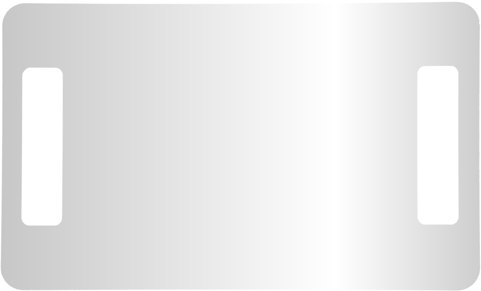 Premium Blends Double Handle Mirror Front V=1496361540 - Mirror (1000x800), Png Download