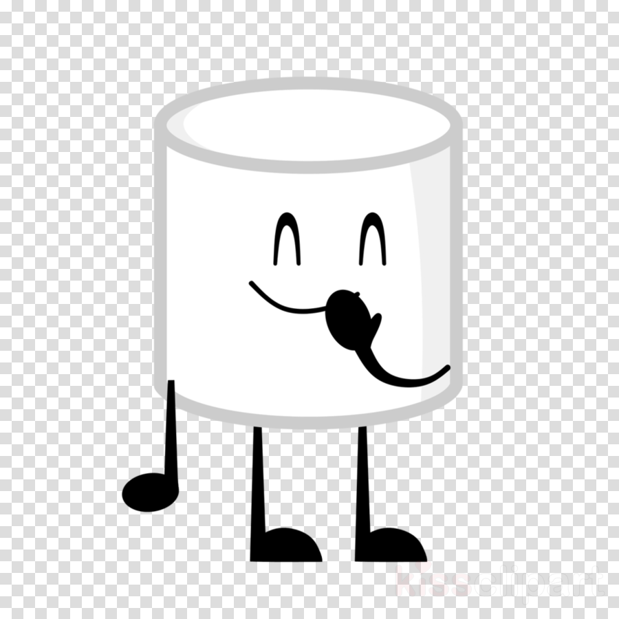 Download Marshmallow Cartoon Png Clipart S'more Drawing - White Ball Transparent Background (900x900), Png Download