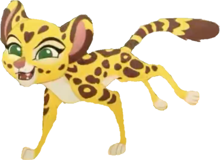 Report Abuse - Lion Guard Fuli Cheetah (725x527), Png Download