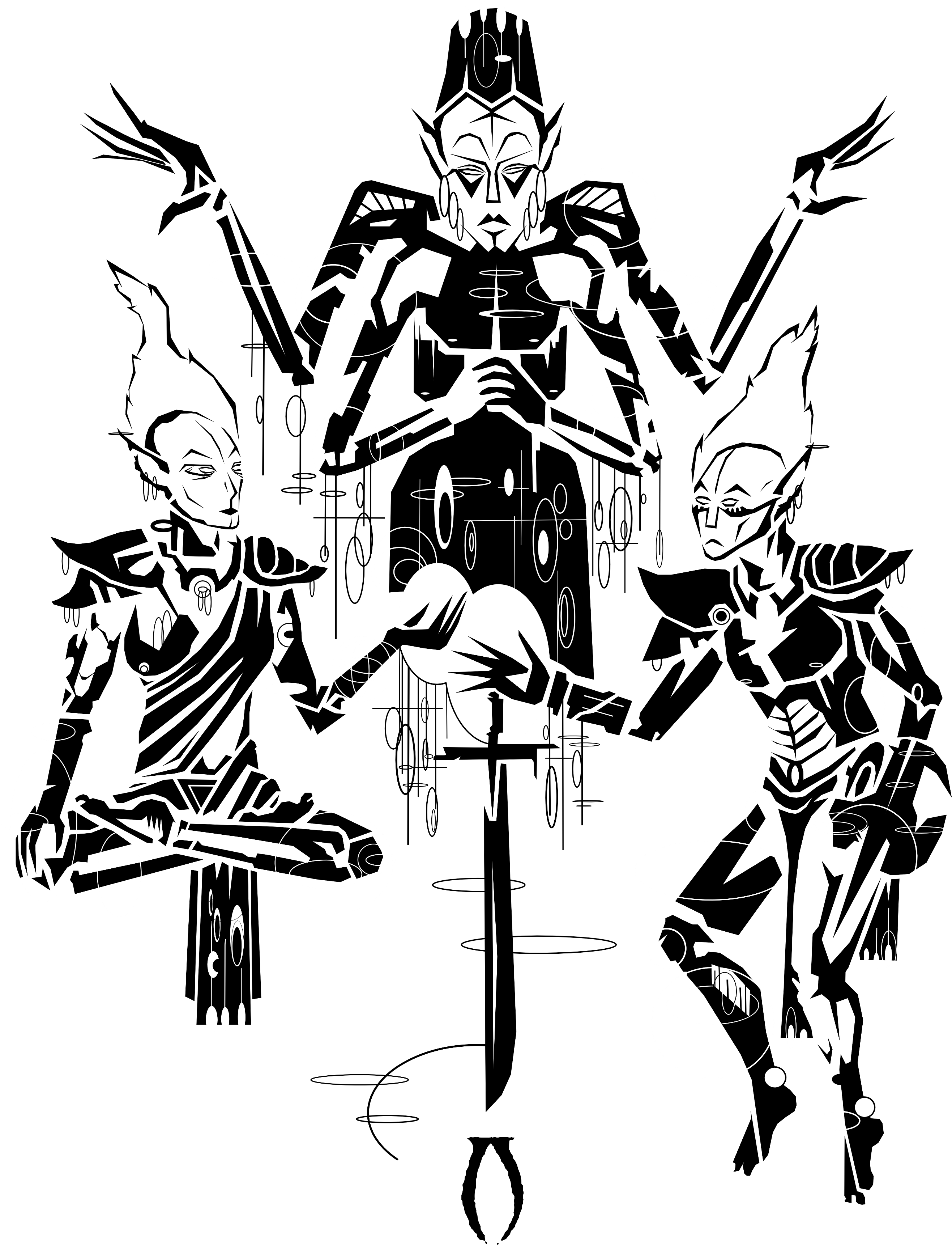 Dark Souls Clipart Vivec - Anticipation Of Vivec (2833x4062), Png Download