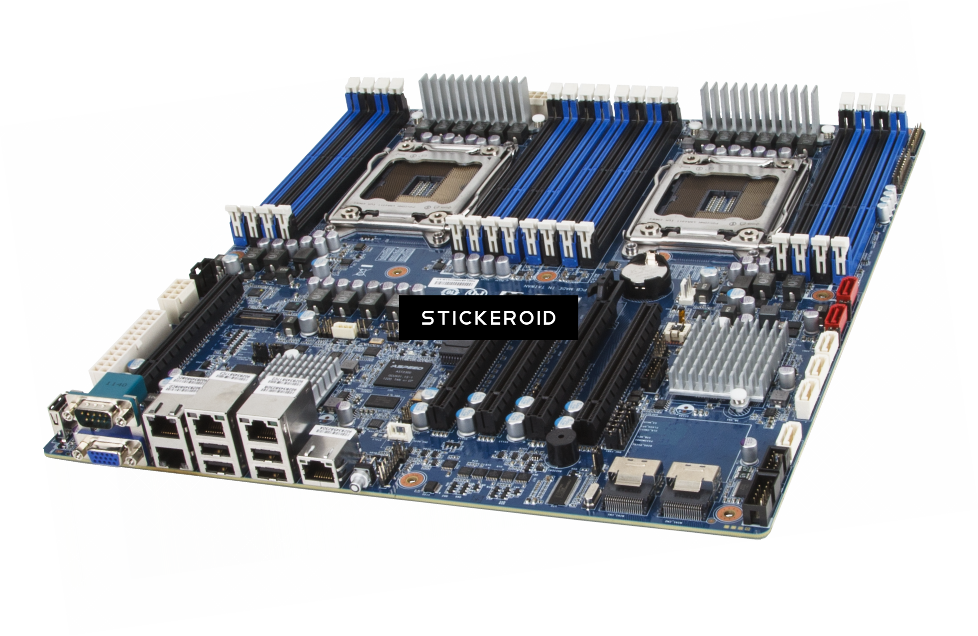 Motherboard - Gigabyte Ga-7pesh4 Ssi Eeb Motherboard - Intel C602 (1965x1277), Png Download