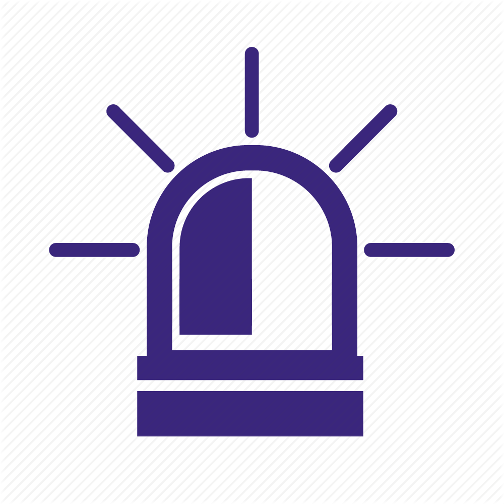 Emergency Alarm - Emergency Icon (1000x1000), Png Download