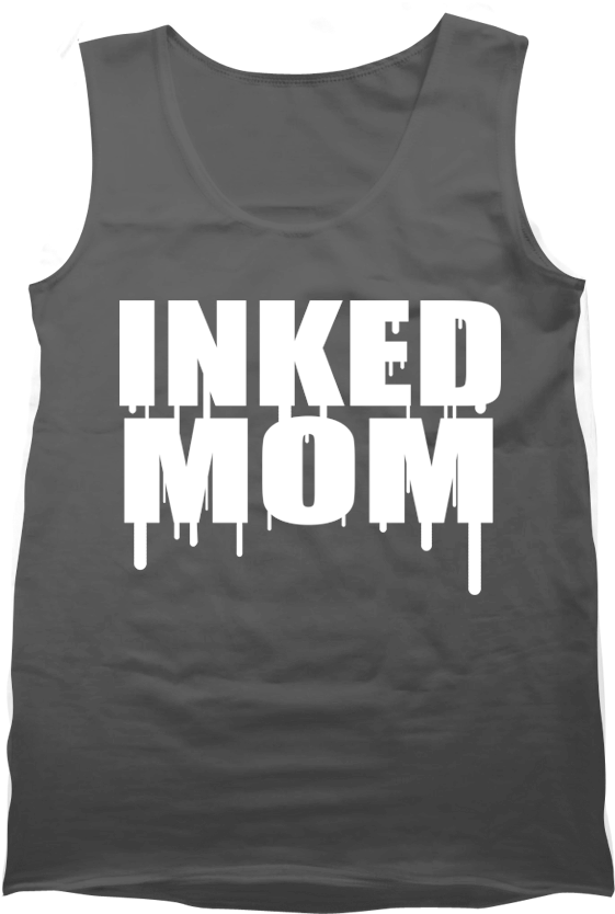 "inked Mom" Tank - Tattoo (1000x1000), Png Download