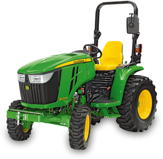 3033rcompact Utility Tractor - John Deere 4049 (1366x768), Png Download