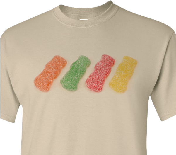 Ucla College T-shirt - Sour Patch Kids (600x600), Png Download