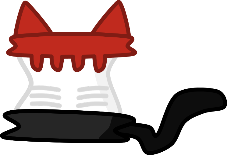 Cat Hat Full Asset (745x510), Png Download