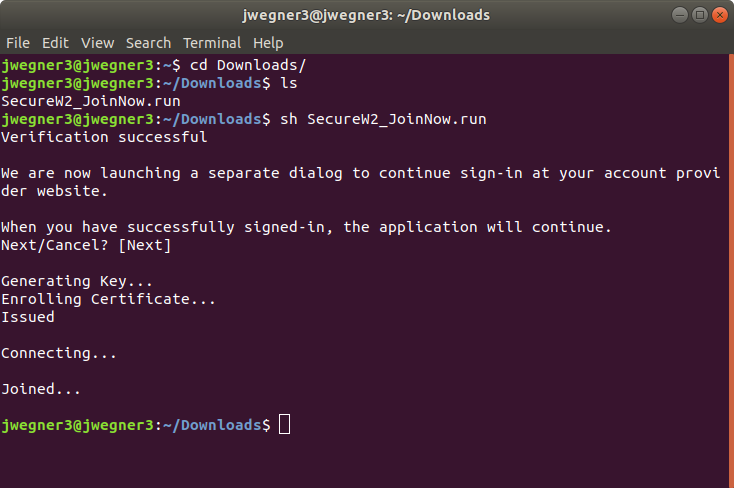 Your Device Should Now Be Connected To The "eduroam" - Computer File (734x488), Png Download