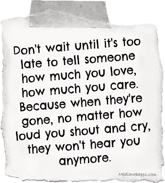 Don't Wait, It's Always The Right Time - Love Him But I Lost Him (550x600), Png Download