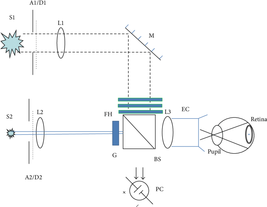 Download Schematic Of The Optical System Used To Measure Disability