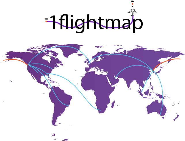 Popular Airline Maps United Airlines Delta Airlines - World Map (642x491), Png Download
