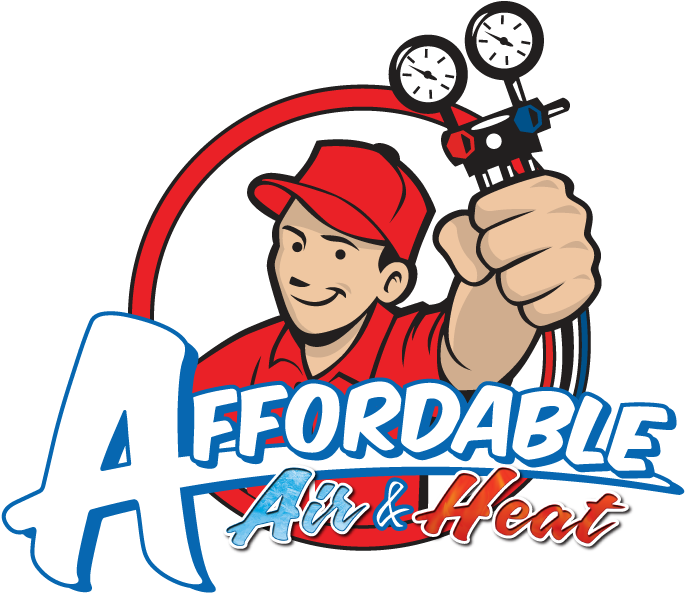 Svg Freeuse Stock Ac Affordable - Air Conditioner Repair Logo (720x610), Png Download