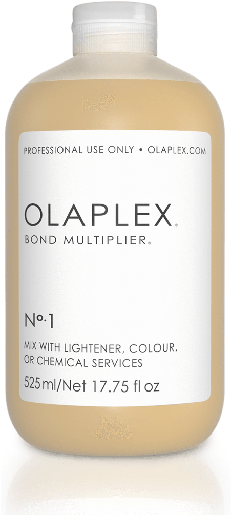 This Concentrated First Salon Step Rebuilds Broken - Olaplex No 1 (450x1044), Png Download