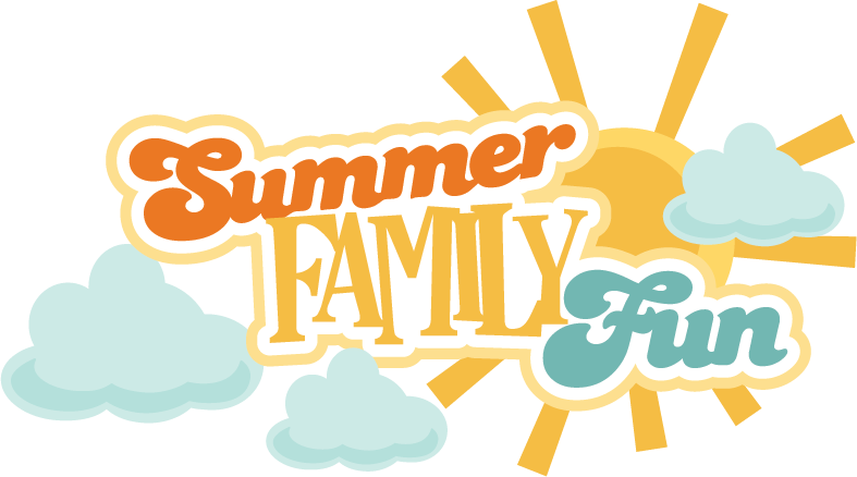 Summer Family Fun Svg Scrapbook Title Summer Svg Files - Family Summer Fun Clipart (787x438), Png Download