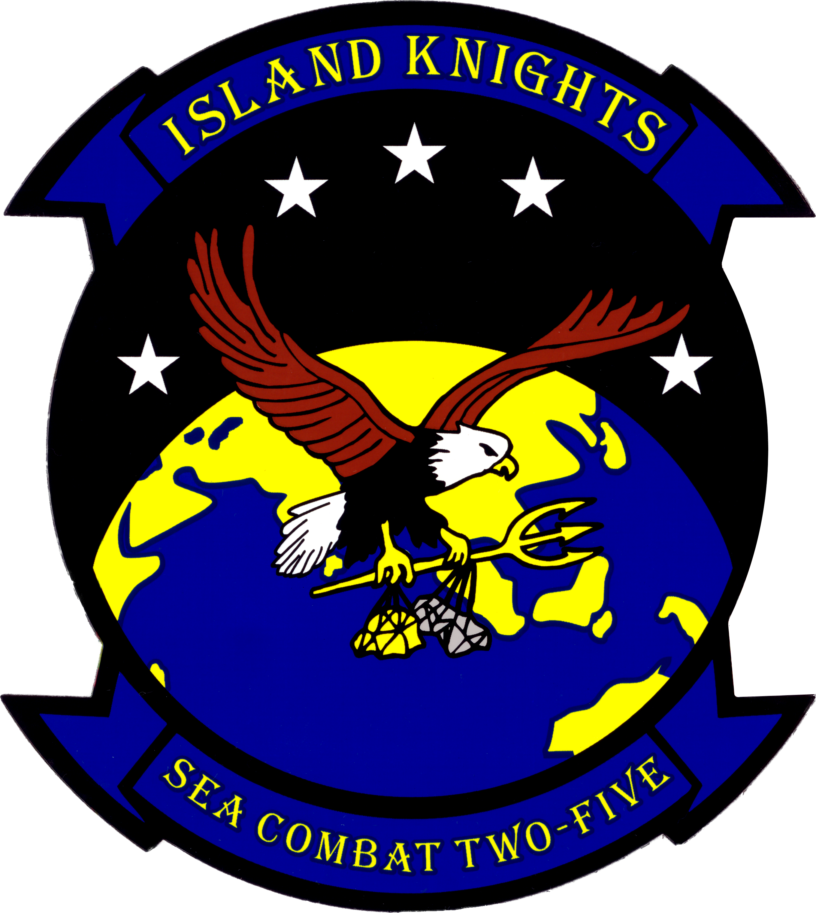 Helicopter Sea Combat Squadron 25 Patch 2015 - Us Naval Air Force Emblem (2824x3075), Png Download