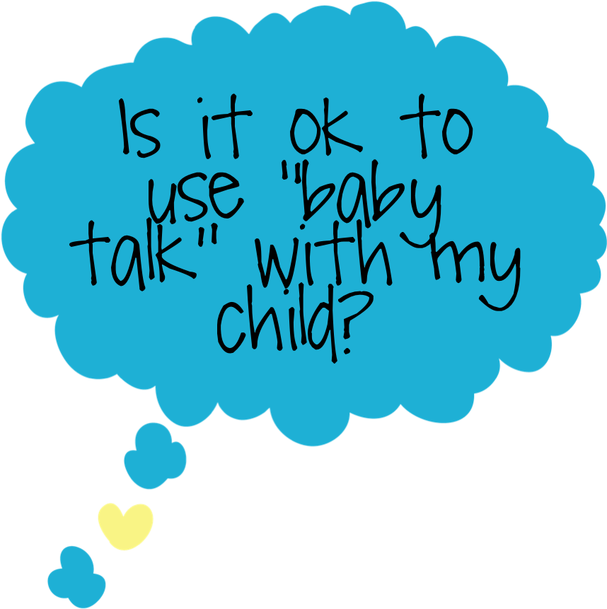Talking To Your Baby " - Illustration (888x890), Png Download