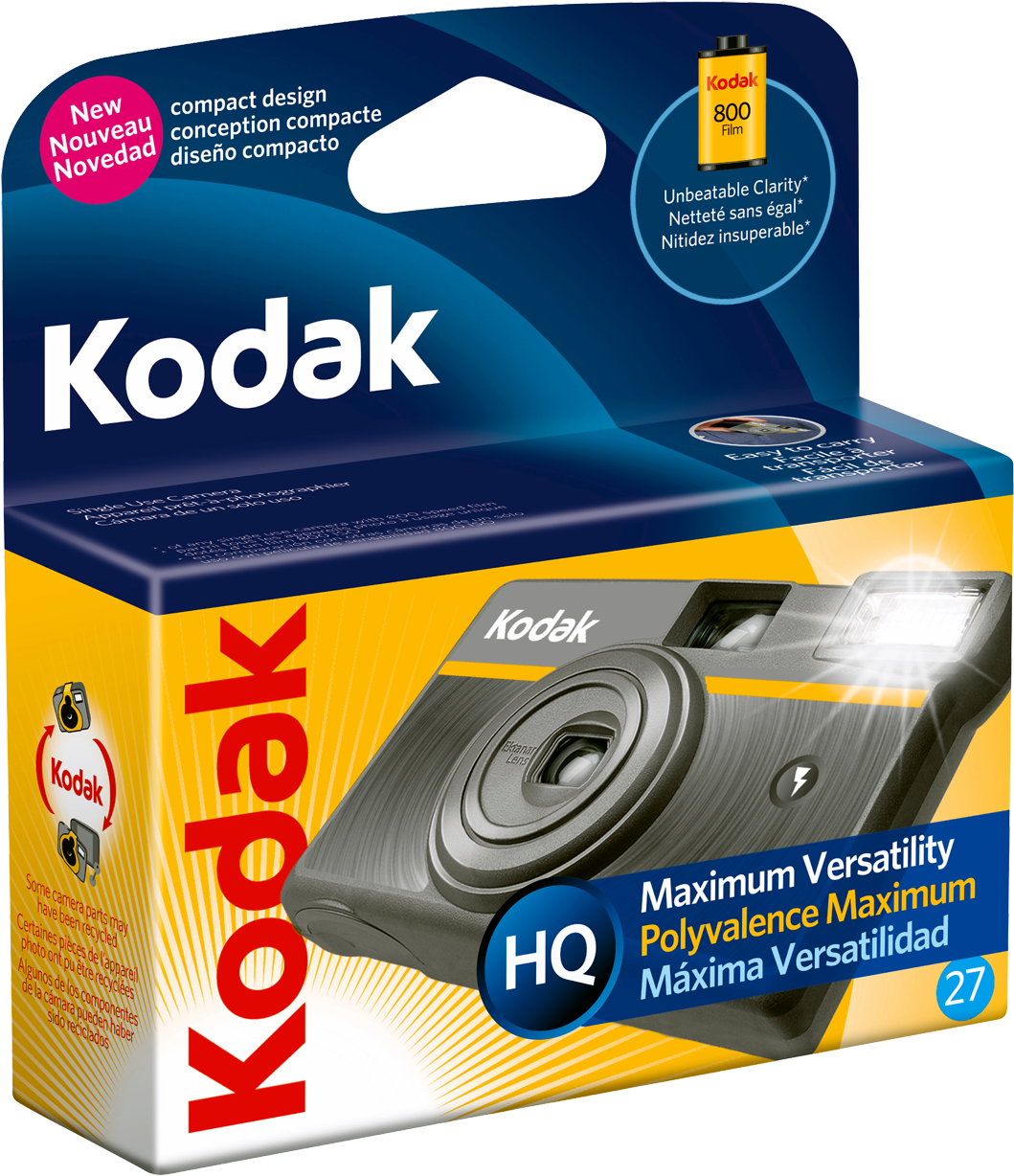 Single-shot Queue Properties - Kodak Ultra Compact One-time Use Disposable Camera (1200x1313), Png Download