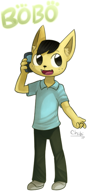 Kittybobo Copy - Kitty Bobo Show Fanart (406x763), Png Download