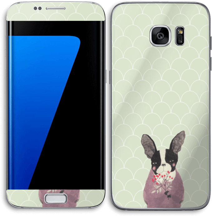 Bulldog - Samsung Galaxy S7 Edge (791x800), Png Download