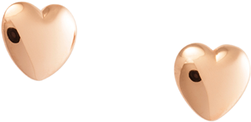 Heart Studs Image - Heart (939x1024), Png Download