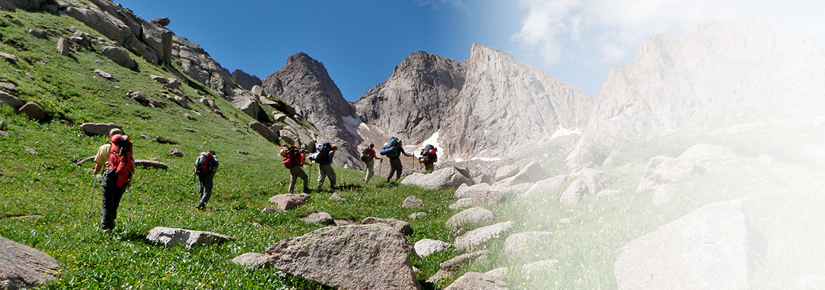 Weminuche Wilderness Trekking - Backpacking San Juan Mountains (1166x410), Png Download