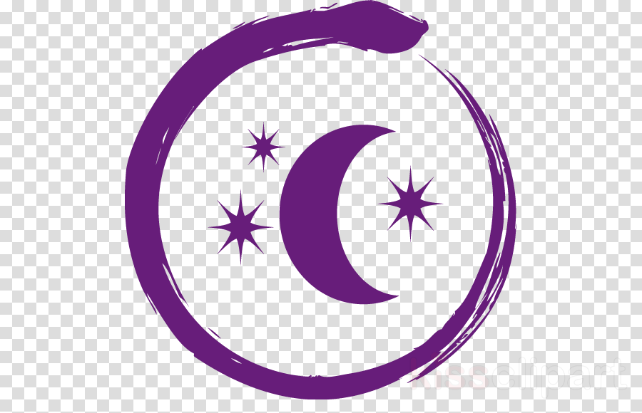 Purple Ouroboros Clipart Ouroboros Purple Clip Art - Play Button Png Transparent Background (900x580), Png Download
