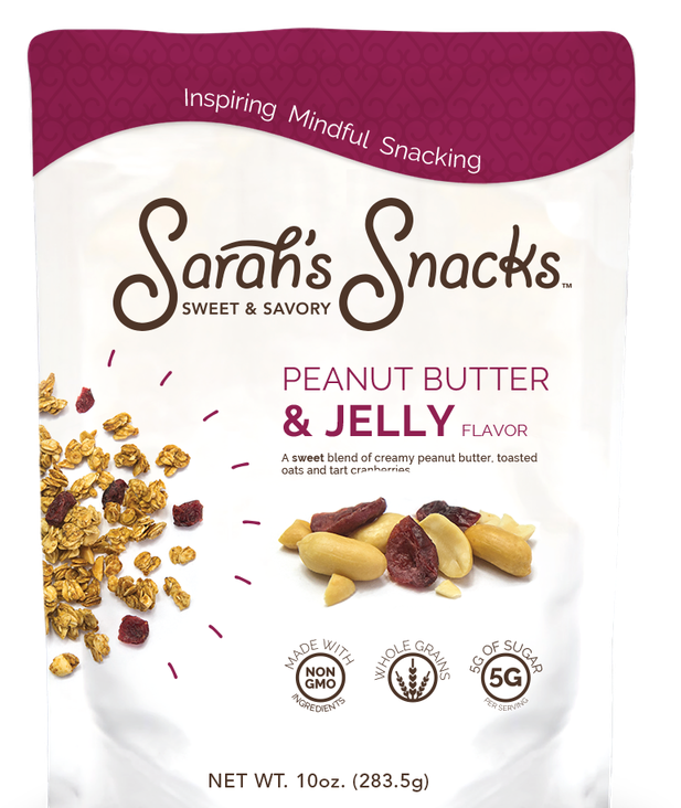 Peanut Butter And Jelly Snacks - Sarah's Sweet & Savory Snacks (731x731), Png Download