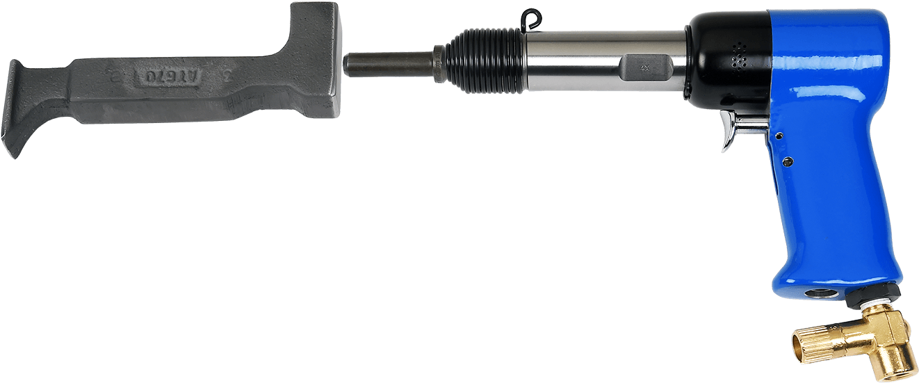 Stress Relief For Airframes - Aviation Rivet Gun (1579x700), Png Download