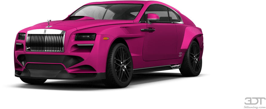 Rolls Royce Wraith Coupe 2014 Tuning - 3d Tuning (1004x500), Png Download