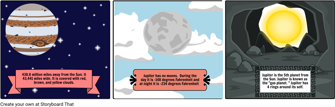 Jupiter - Illustration (1164x385), Png Download