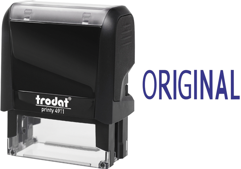 Trodat® Printy 4911 Self-inking Message Stamp Original - Trodat Return Address Stamp (850x850), Png Download