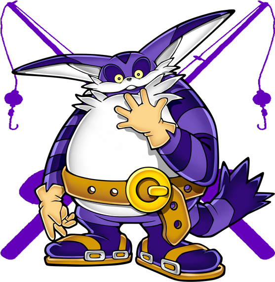 Picture - Sonic The Hedgehog Big The Cat (644x593), Png Download