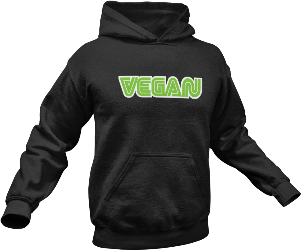 Vegan Logo Sega Style Unisex Heavy Blend™ Hooded Sweatshirt - Grunt Rpg, Suck It Up Buttercup Hoodie - Black (5x) (1024x1013), Png Download