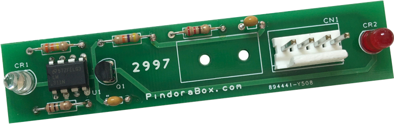 Sega/stern Opto Receiver Circuit Board - Printed Circuit Board (790x400), Png Download