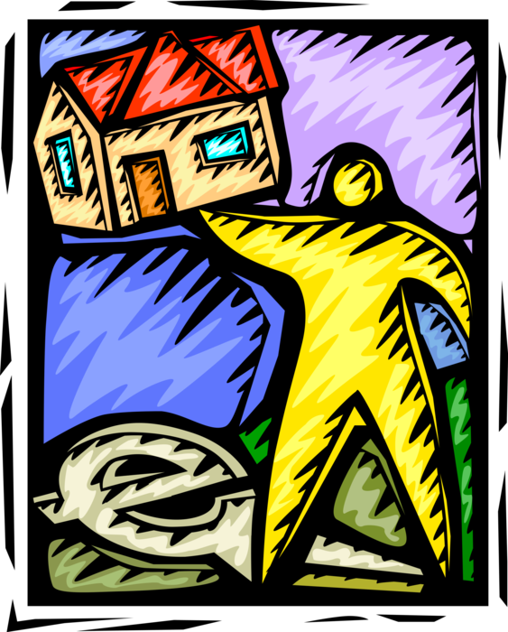 Vector Illustration Of Human Figure Promotes Electronic (563x700), Png Download